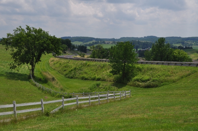 Ohio countryside, Amish area